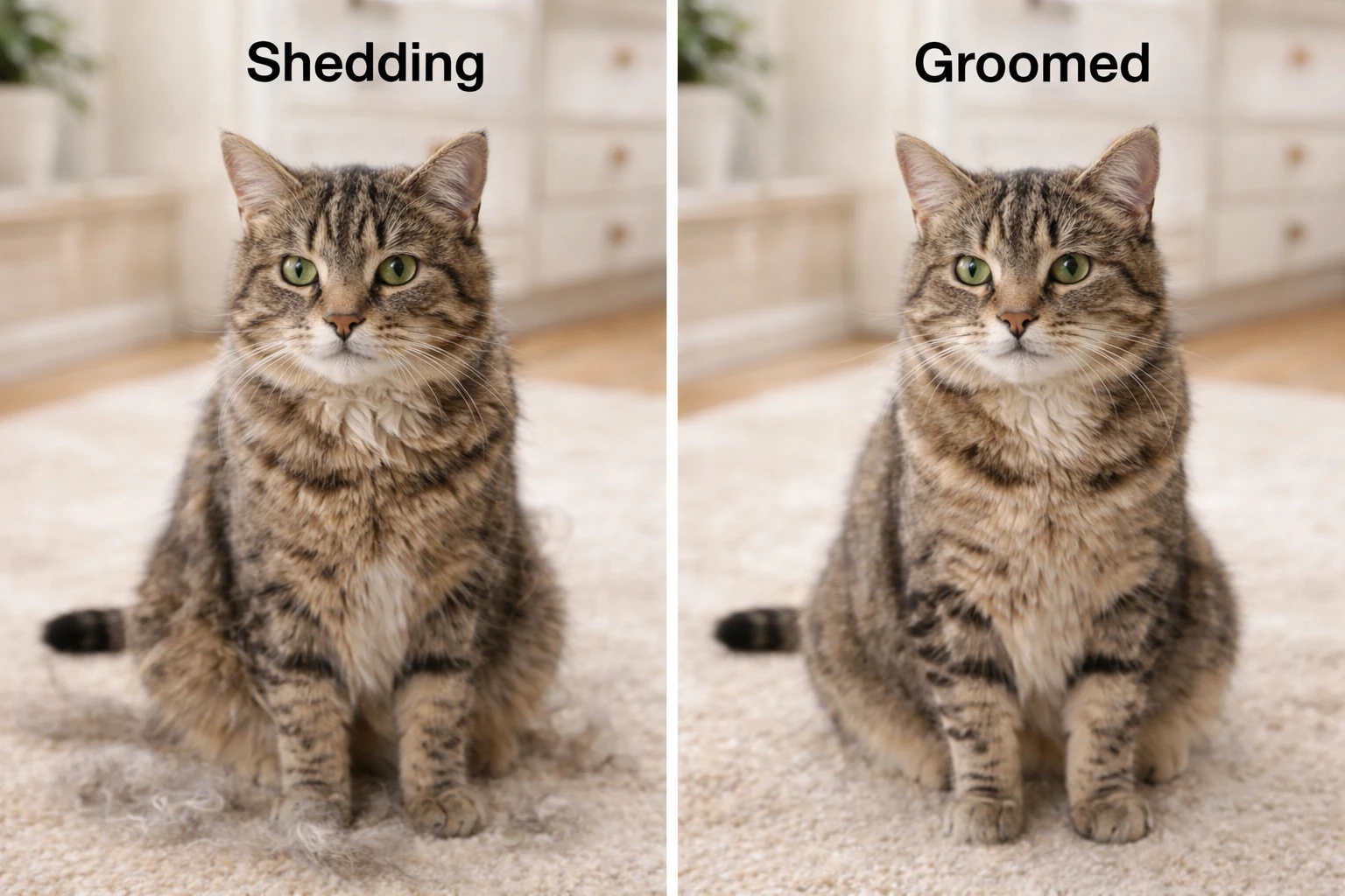 How to Reduce Cat Shedding Naturally